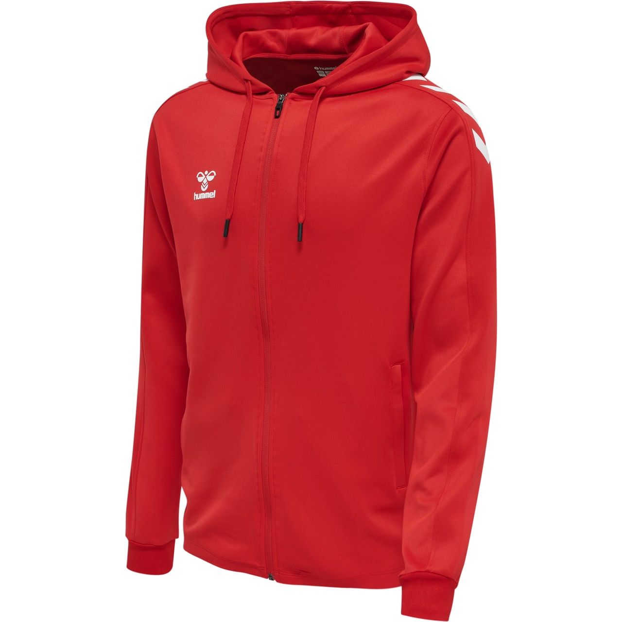 hmlCORE XK POLY ZIP HOOD SWEAT