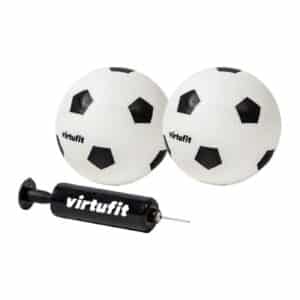 VirtuFit Lasten jalkapallomaalit 2 kpl + 2 palloa