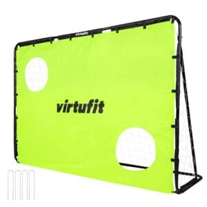 VirtuFit Jalkapallomaali tarkkuuspaneelilla - 215 x 150 cm